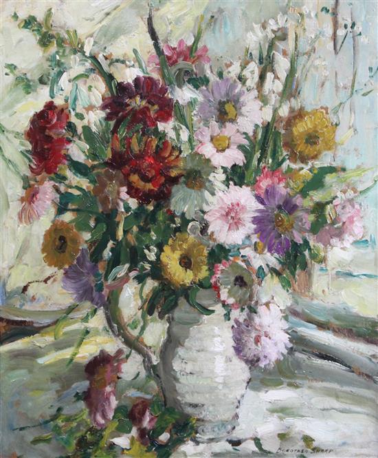 § Dorothea Sharp (1874-1955) Flower Study 23.5 x 19.5in.